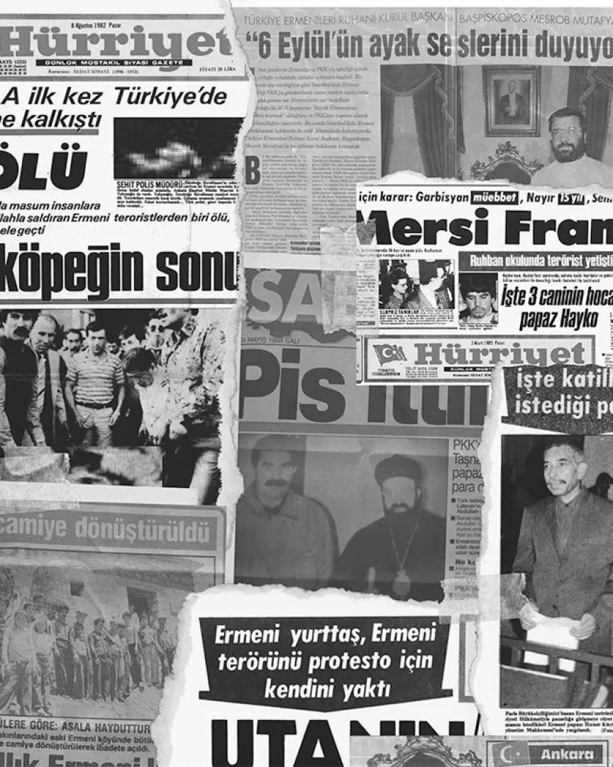 Gazete kupürleri kolajı