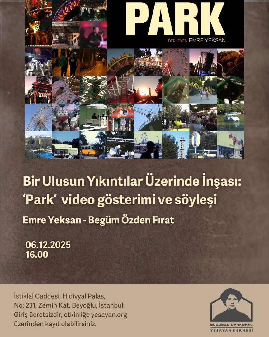 etkinlik afişi görüntüsü filmden kareler ve bilgiler yer alıyor