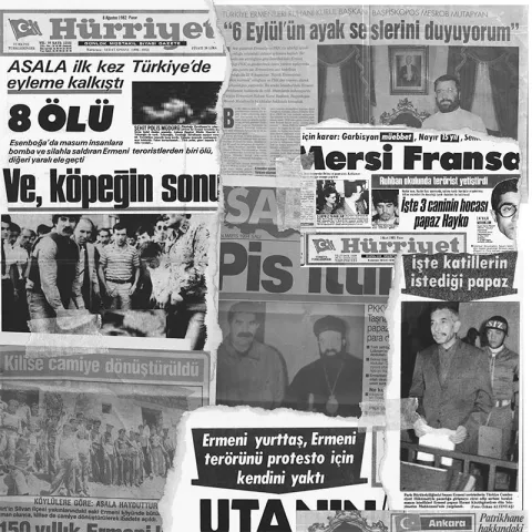 Gazete kupürleri kolajı